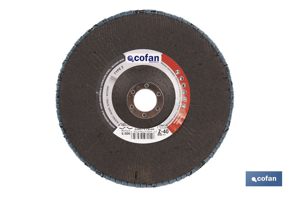 Disco Laminado Profesional Inclinado - Cofan