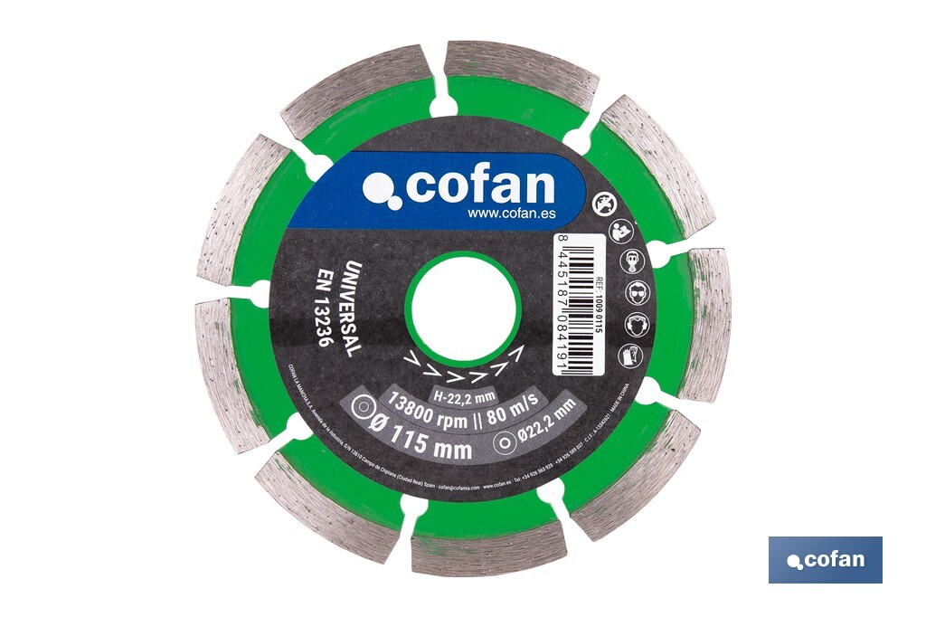 Disques de diamant - Cofan