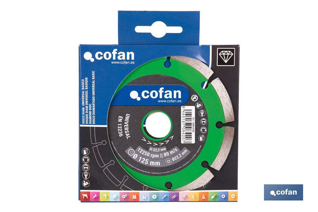Disques de diamant - Cofan