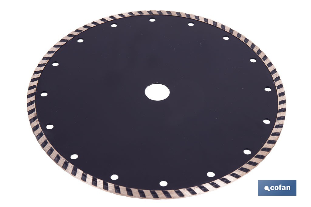 Diamond discs "general construction" base turbo - Cofan