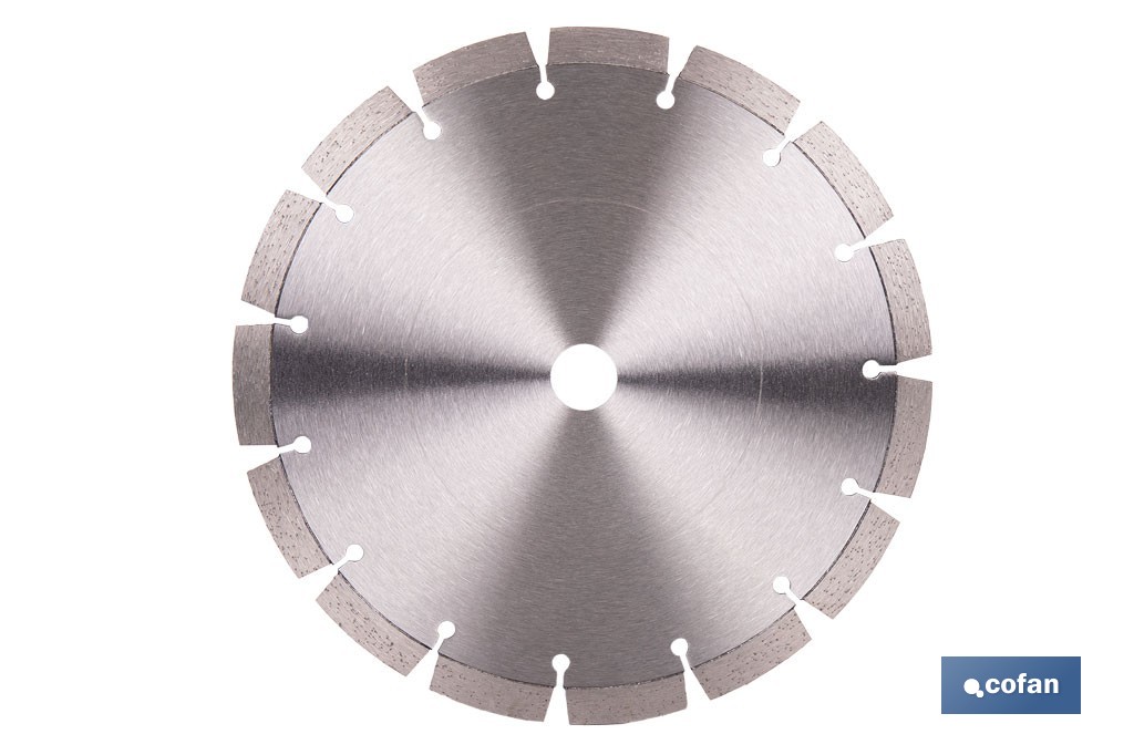 Professional diamons discs "segmented model" - Cofan