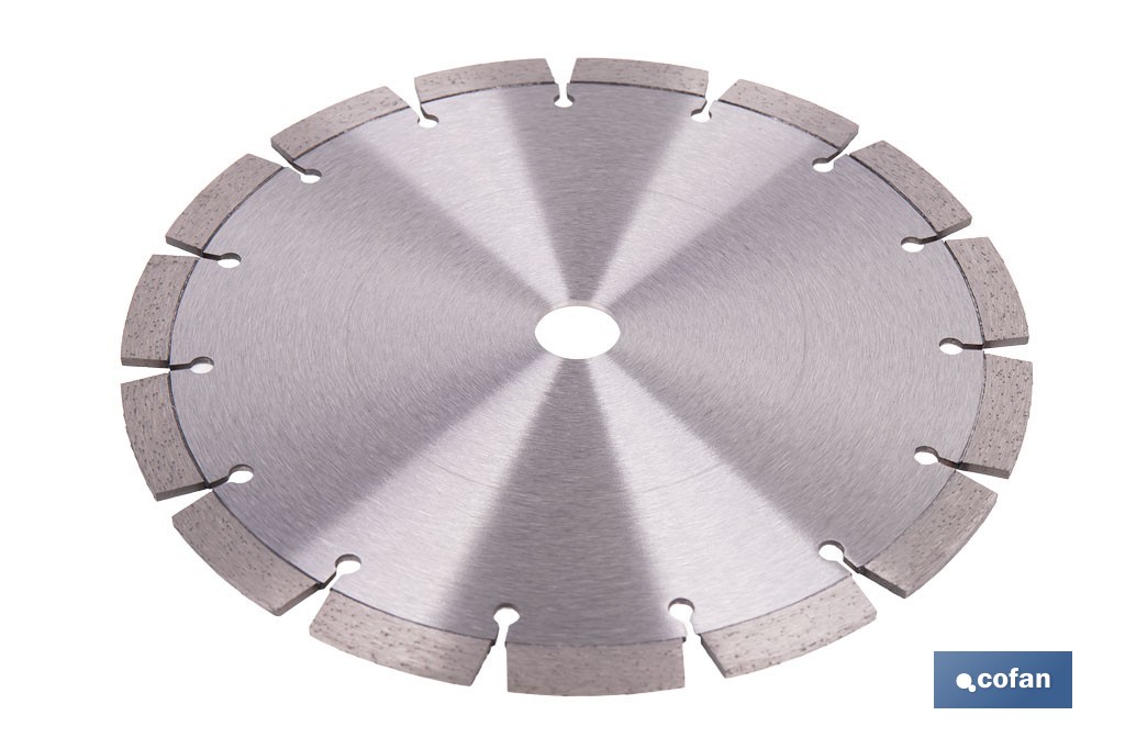 Professional diamons discs "segmented model" - Cofan