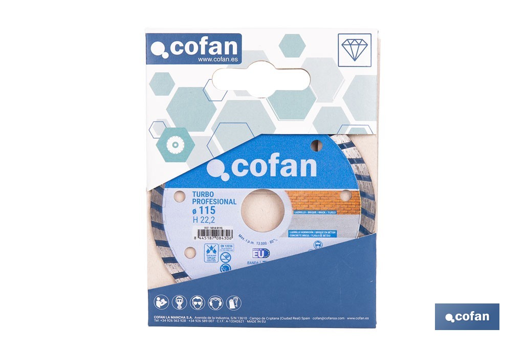 Universal diamond discs "general construction" - Cofan