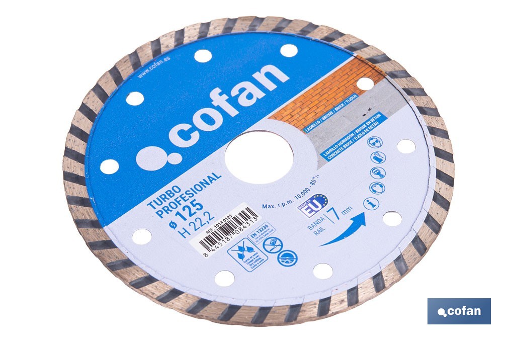 Universal diamond discs "general construction" - Cofan