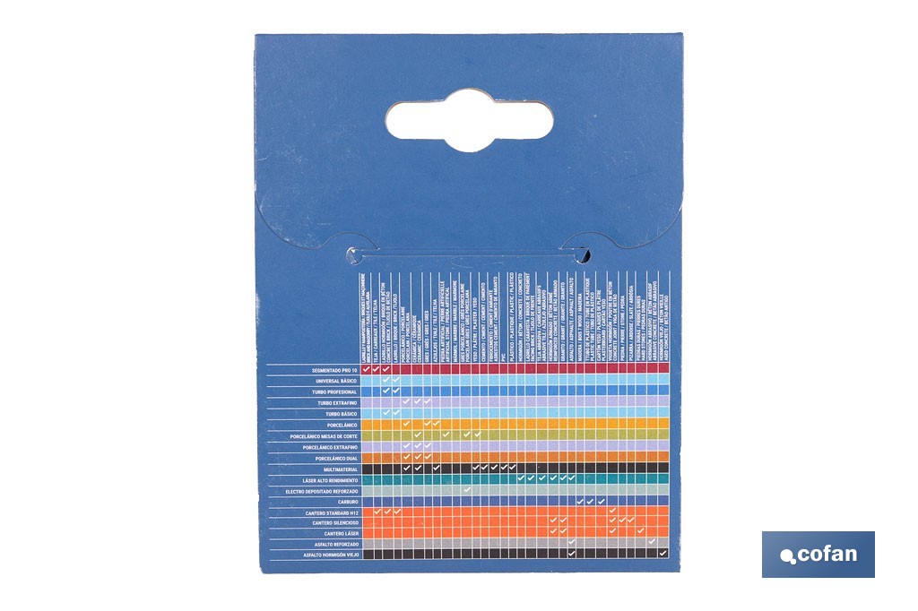 Diamon discs "Extra thin" special for porcellanic material - Cofan