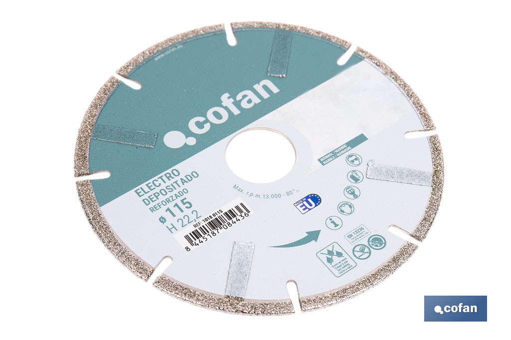 Diamon discs "Marble special" - Cofan