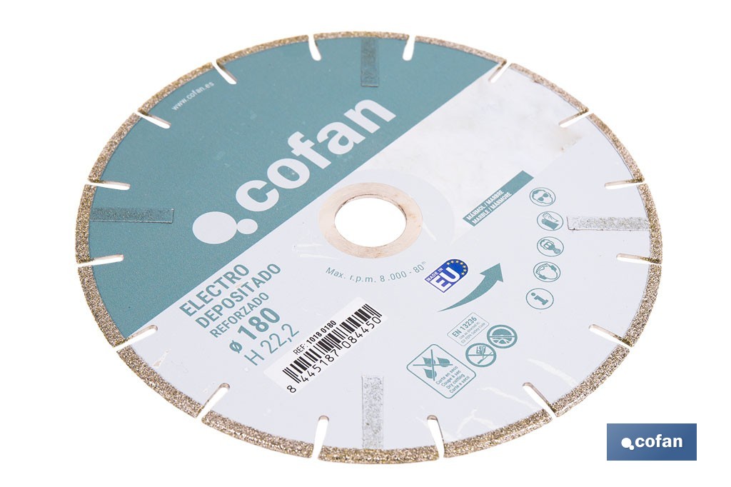 Diamon discs "Marble special" - Cofan