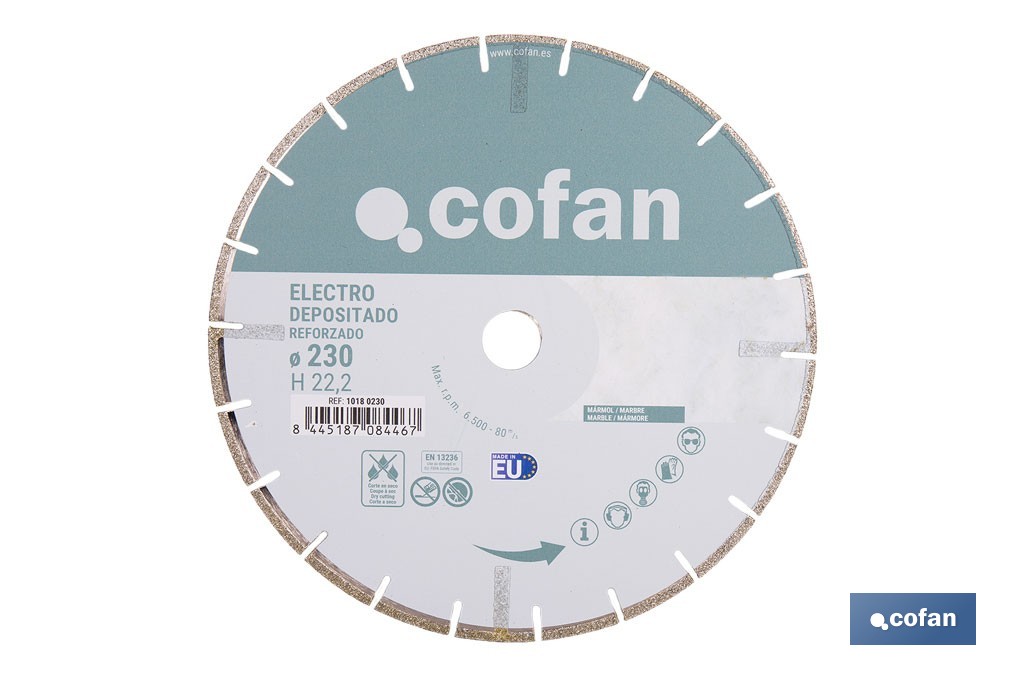 Diamon discs "Marble special" - Cofan
