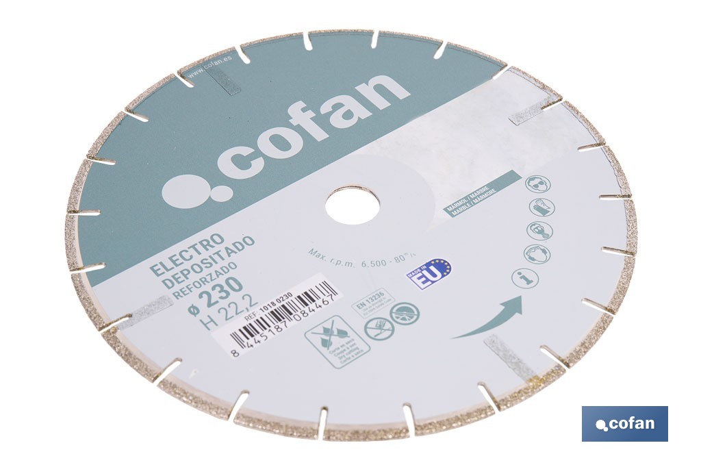 Diamon discs "Marble special" - Cofan