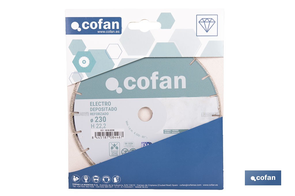 Diamon discs "Marble special" - Cofan