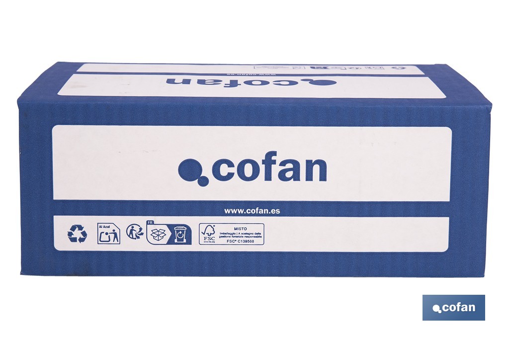 Disco Laminado Profesional Plano - Cofan