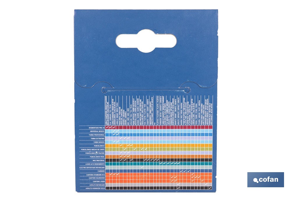 Diamond disc Reinforced Porcelain - Cofan