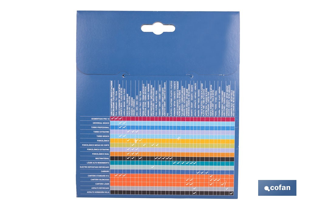 Diamond disc Reinforced Porcelain - Cofan