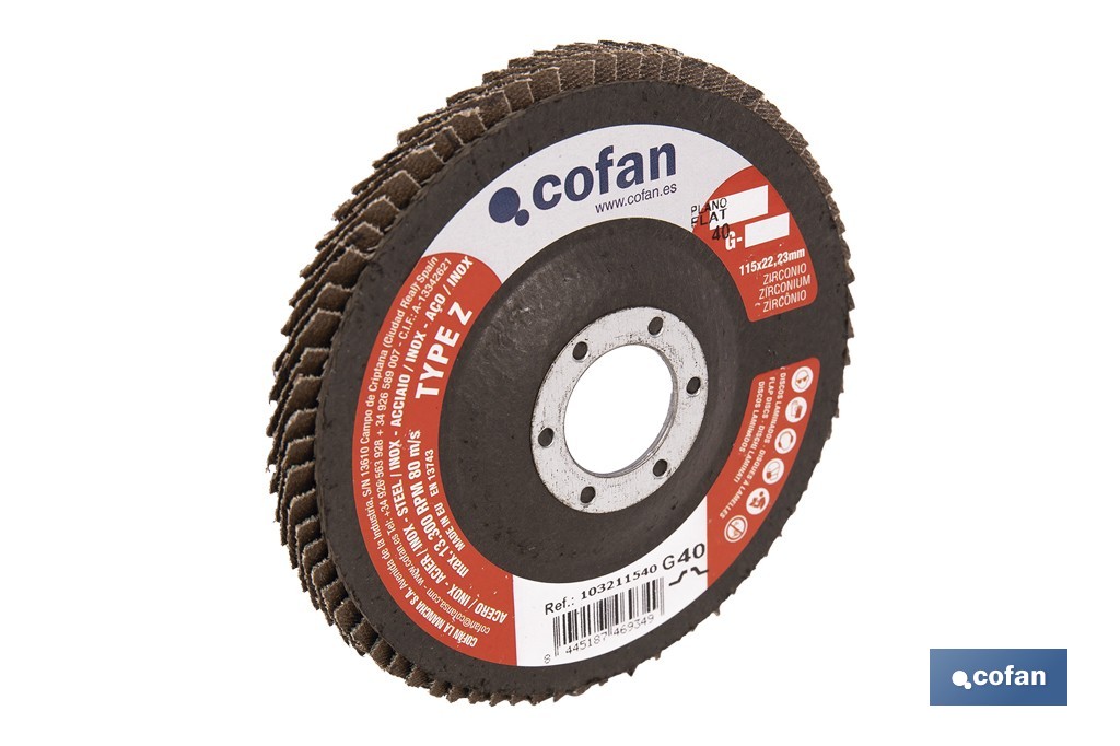 Discos Laminados Estándar Plano - Cofan