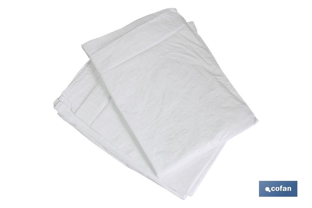 Pack of 10 polypropylene raffia sacks 60x100cm - Cofan