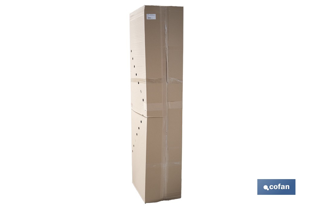 Coquillas aislantes para tuberías | Material: polietileno expandido | Color: gris | Protección térmica y anticorrosión | Disponible en diferentes diámetros y longitudes - Cofan