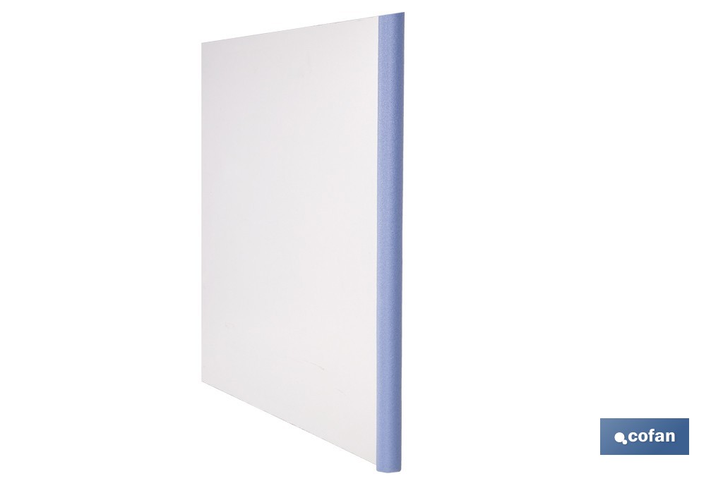 U-shaped foam edge protector | Material: polyethylene | Length: 1 m | Colour: light blue | Edge protection - Cofan