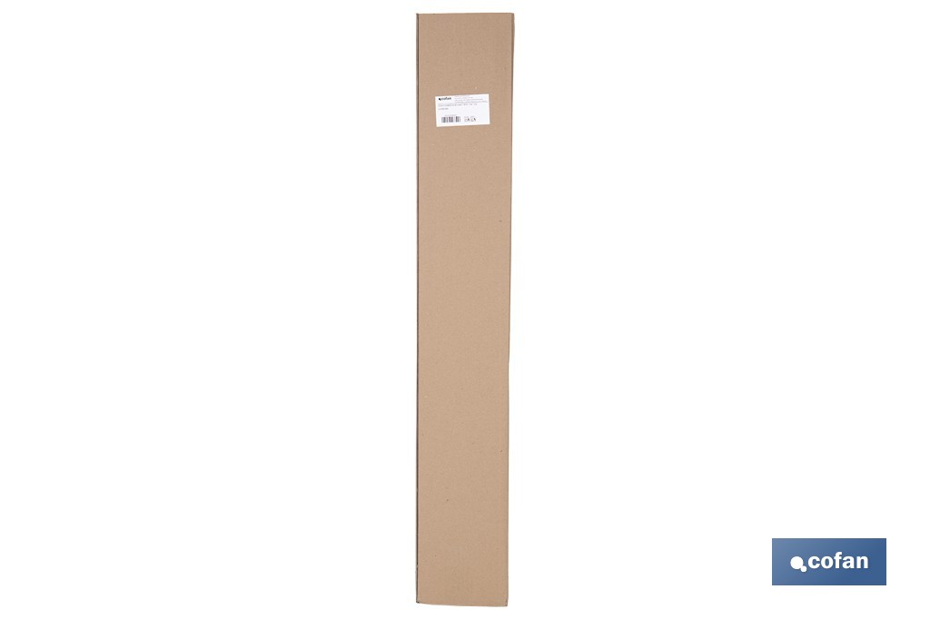 U-shaped foam edge protector | Material: polyethylene | Length: 1 m | Colour: light blue | Edge protection - Cofan