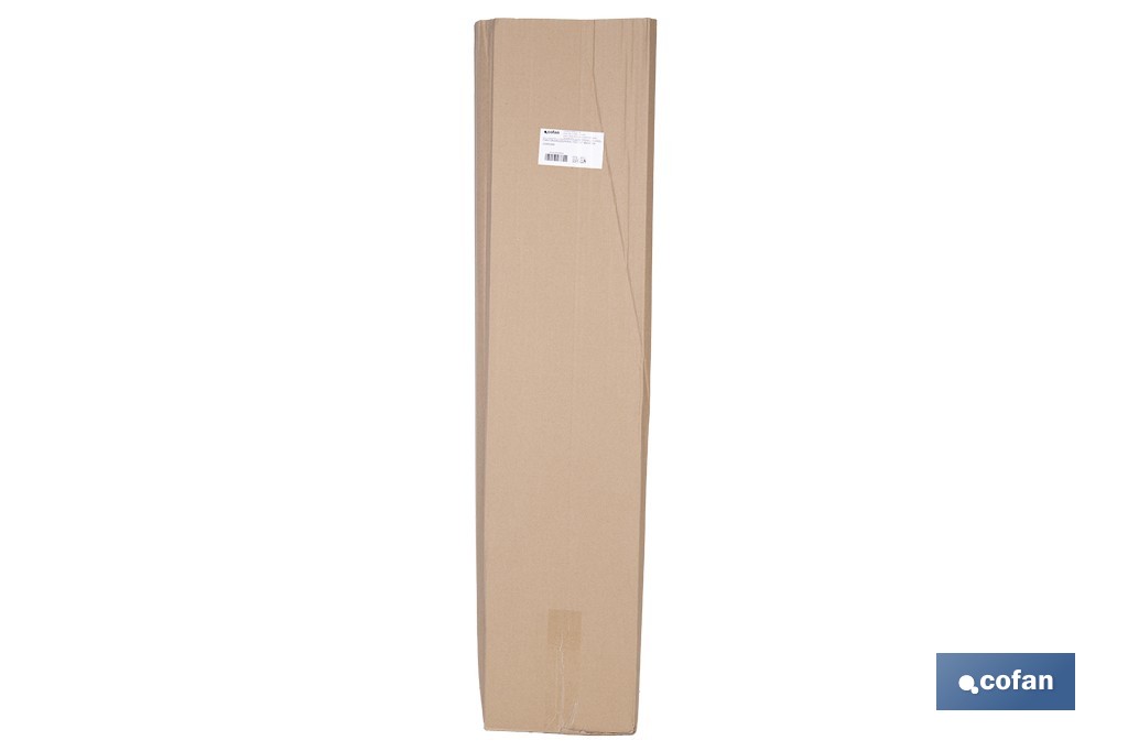 U-shaped foam edge protector | Material: polyethylene | Length: 1 m | Colour: grey | Edge protection | Available in different sizes - Cofan