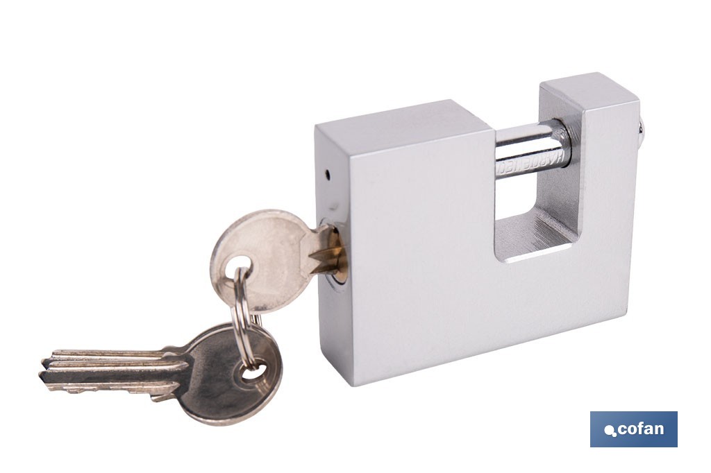 Anti-lever padlock Quality Plus - Cofan