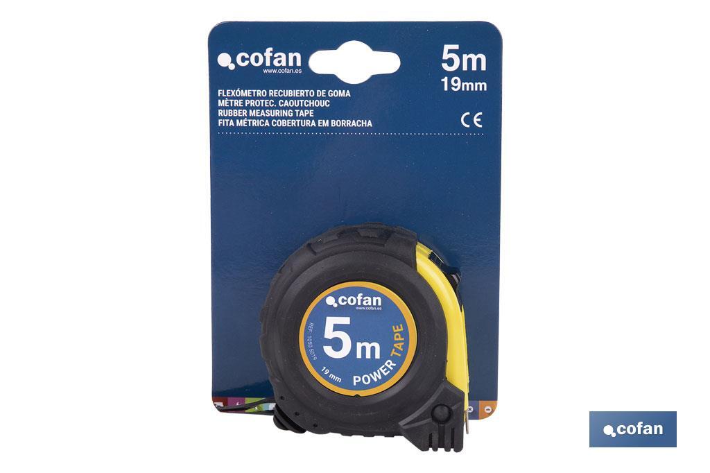 Mètre protec. caoutchouc - Cofan