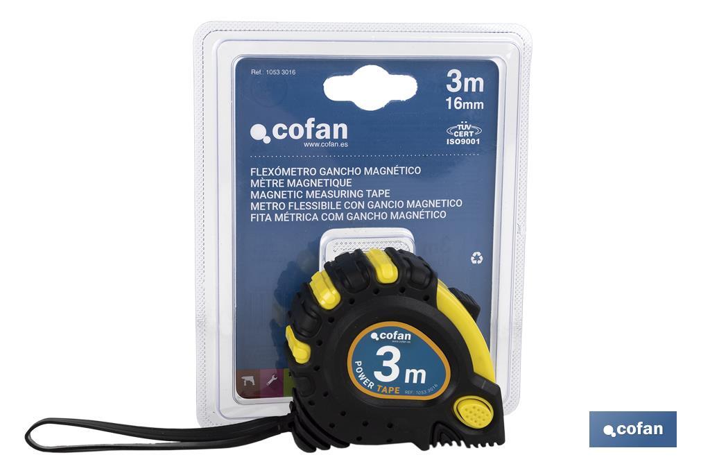 Magnetic measuring tape - Cofan