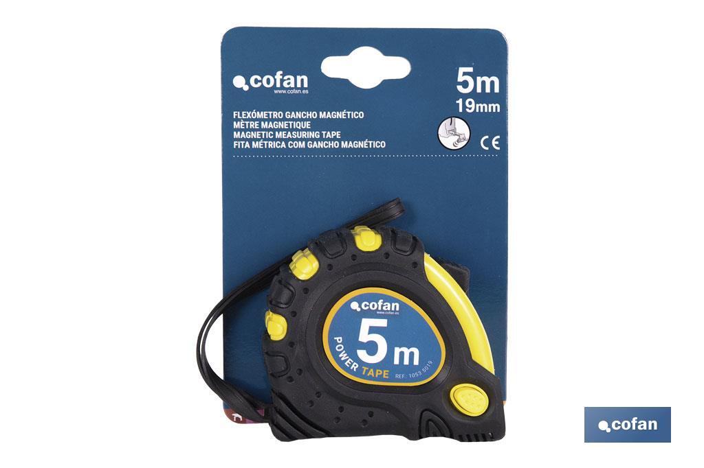 Magnetic measuring tape - Cofan