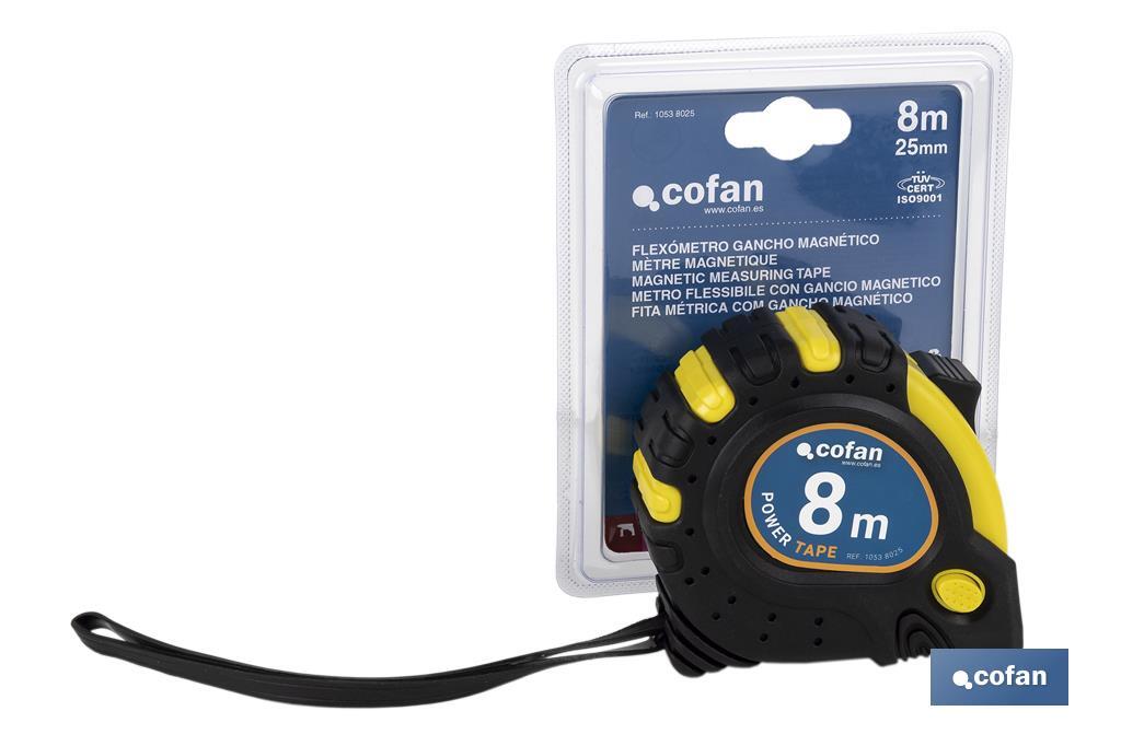 Magnetic measuring tape - Cofan