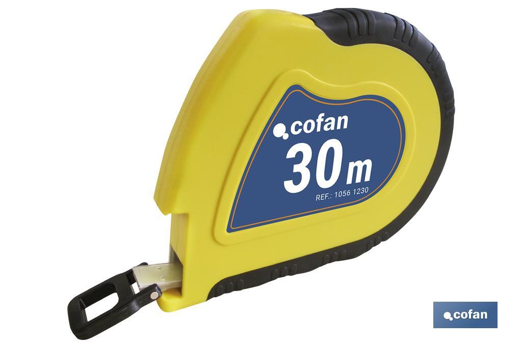 FITA MÉTRICA DE AÇO COBERTA DE NYLON - Cofan