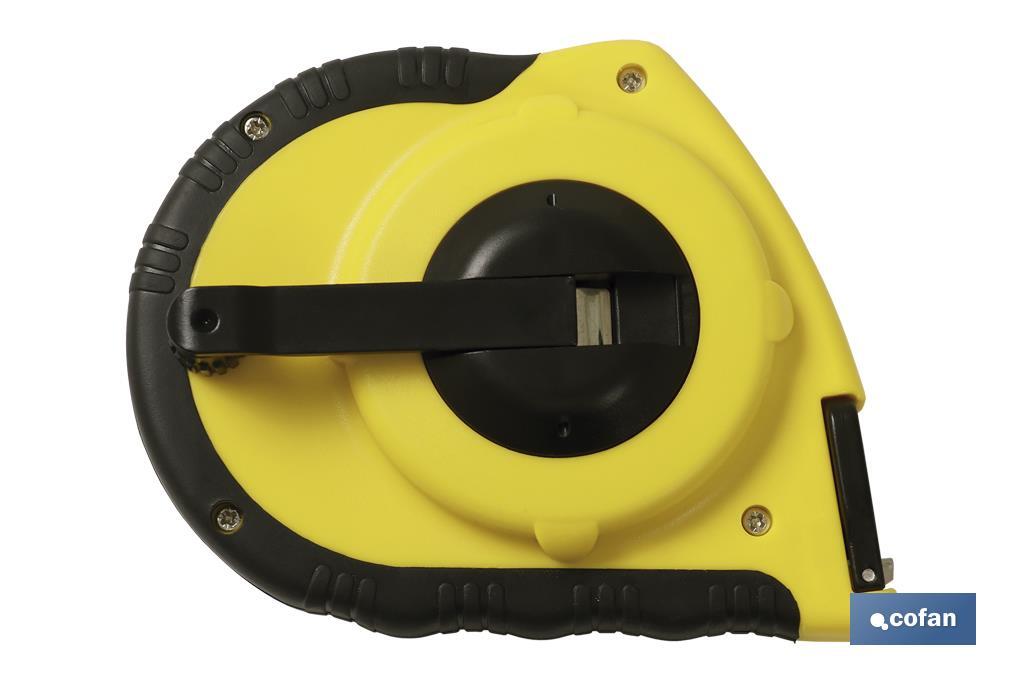 Steel tape measure coated with nylon - Cofan