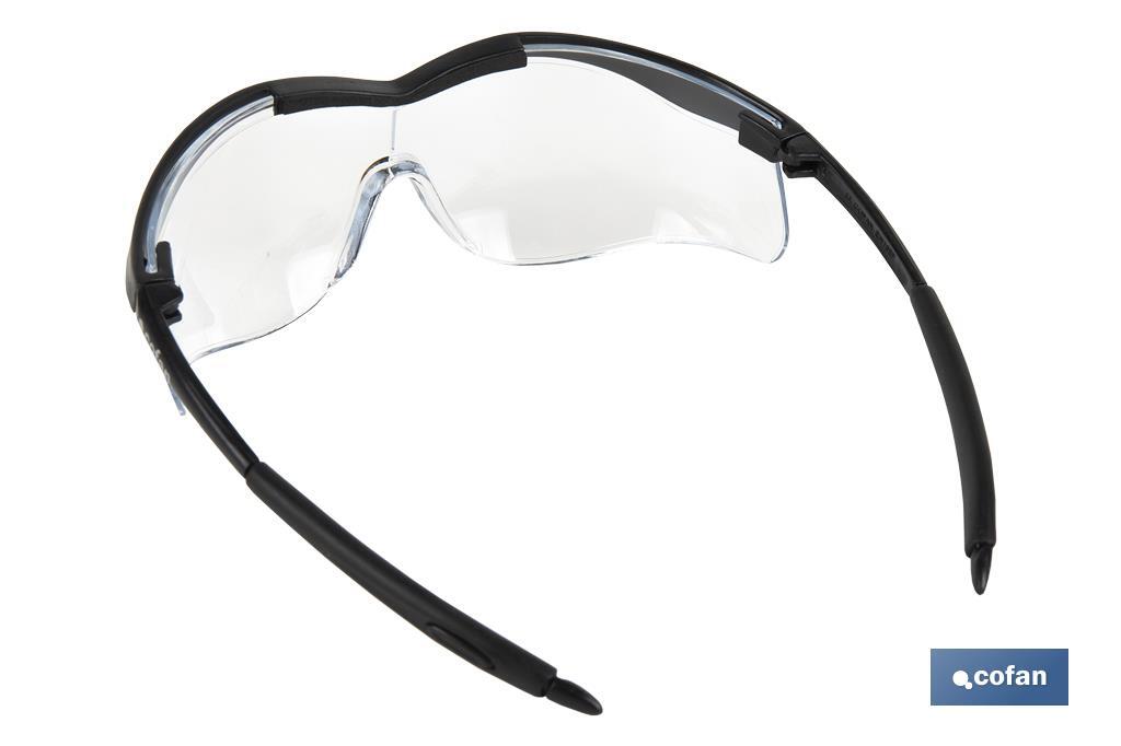 Óculos de segurança I Óculos com lente clara I Modelo Eyes 2000 I EN 166 - Cofan