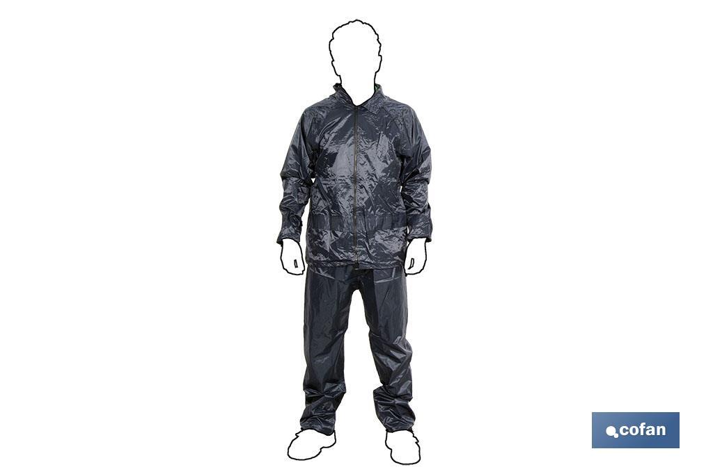 Rain Suit | Polyester/PVC | Several Colours | Jacket & Trousers - Cofan