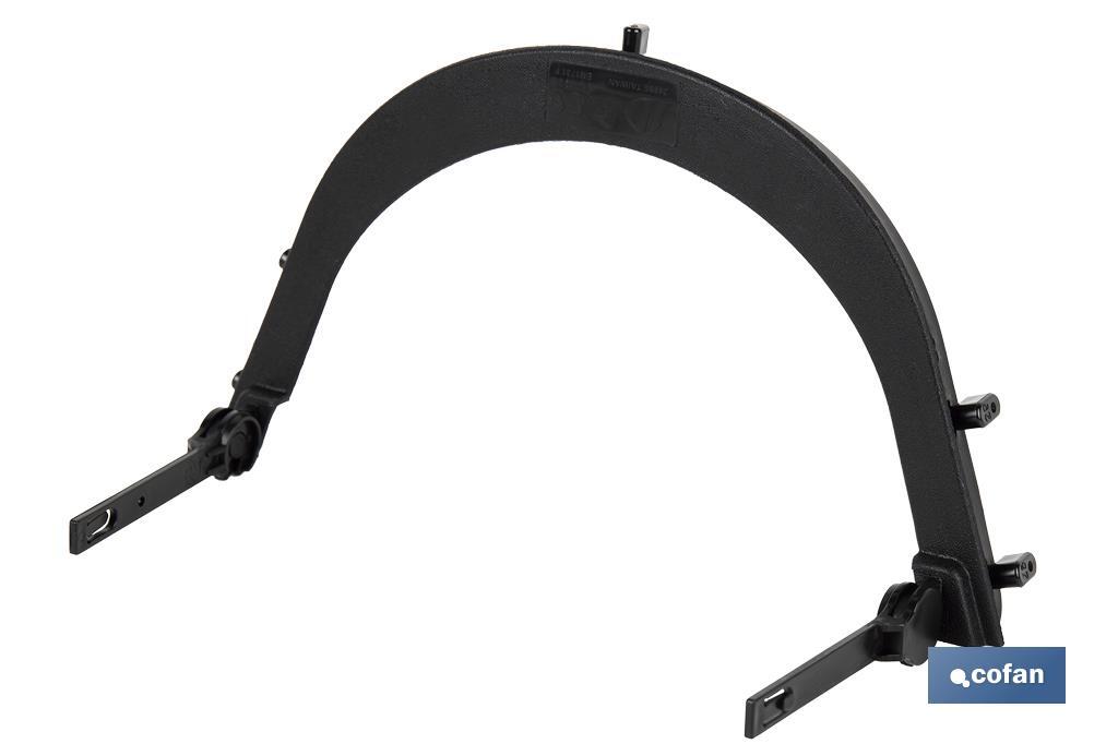 Headband frame for safety helmet | Size: 24 x 17 x 2 | Universal support - Cofan