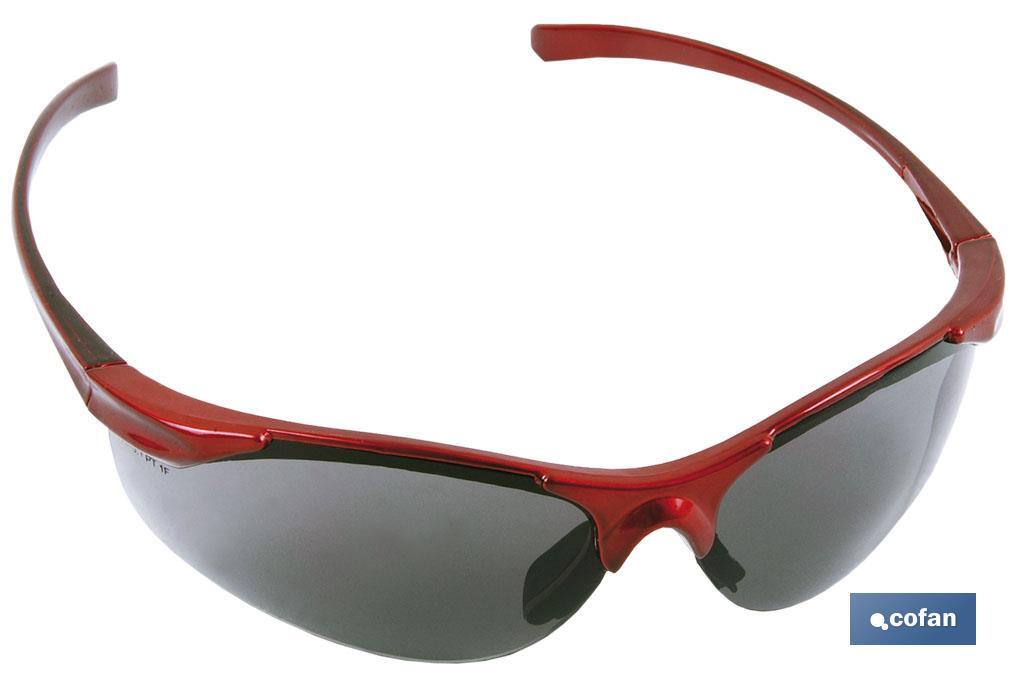 Óculos de Segurança Anatómicos | UNE-EN 166 F | Lentes de proteção Raios UV - Cofan
