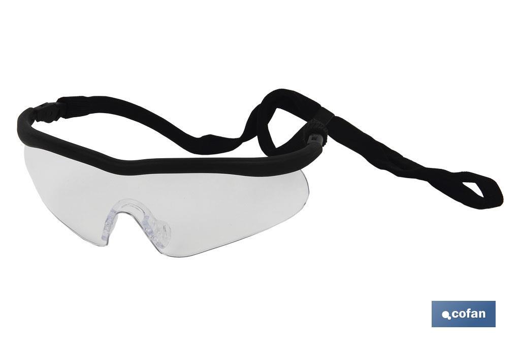 Óculos de Segurança Sport Clear | Proteção UV - Cofan