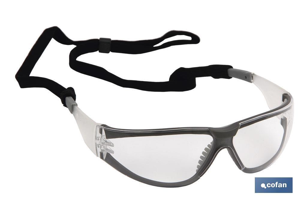 Gafas protectoras de seguridad envolventes | Resistente a arañazos | Mayor seguridad en bricolaje y soldadura, entre otros - Cofan