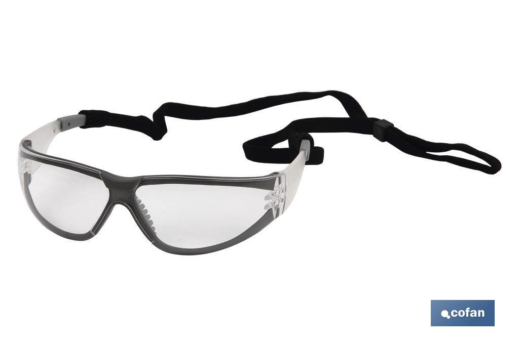 Gafas protectoras de seguridad envolventes | Resistente a arañazos | Mayor seguridad en bricolaje y soldadura, entre otros - Cofan