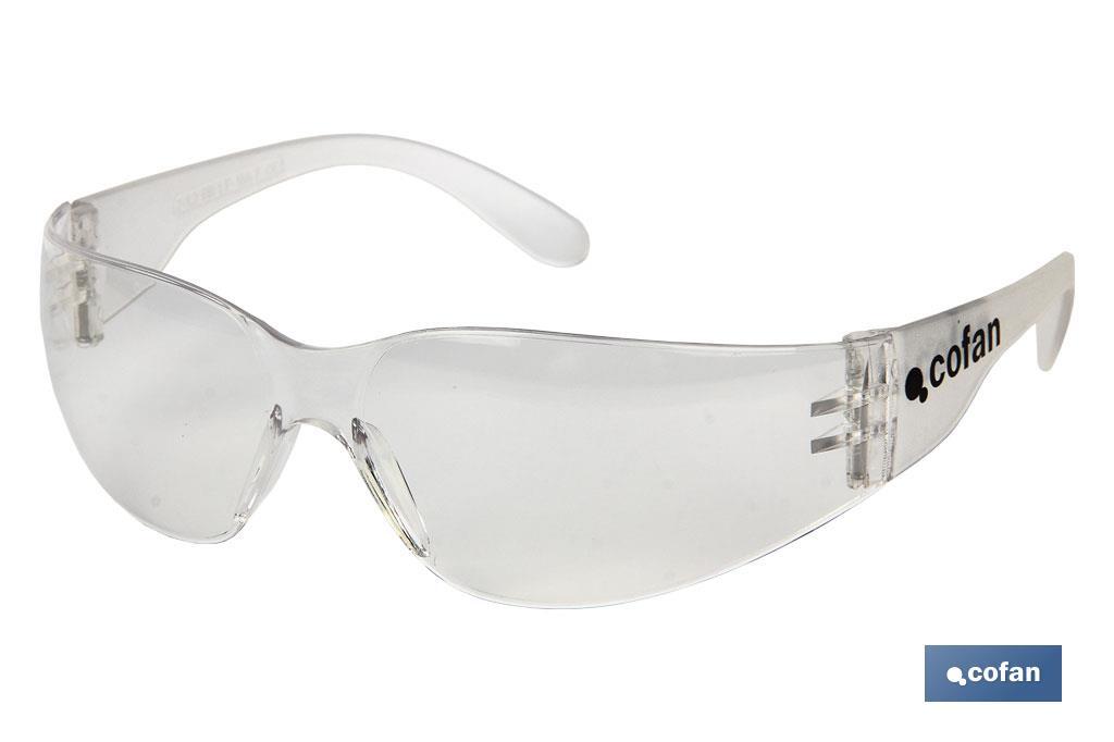 Gafas de Seguridad | Con protección UV | Mayor protección y seguridad en el trabajo - Cofan