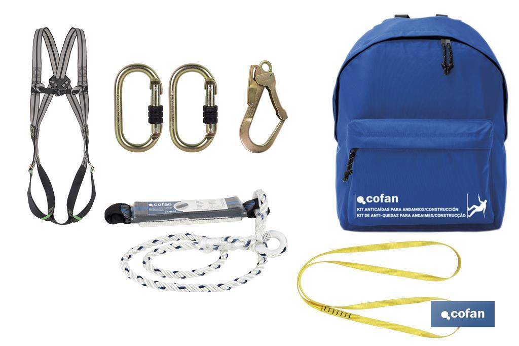 Fall Arrest Kit | Special for construction | Maximum protection and safety - Cofan