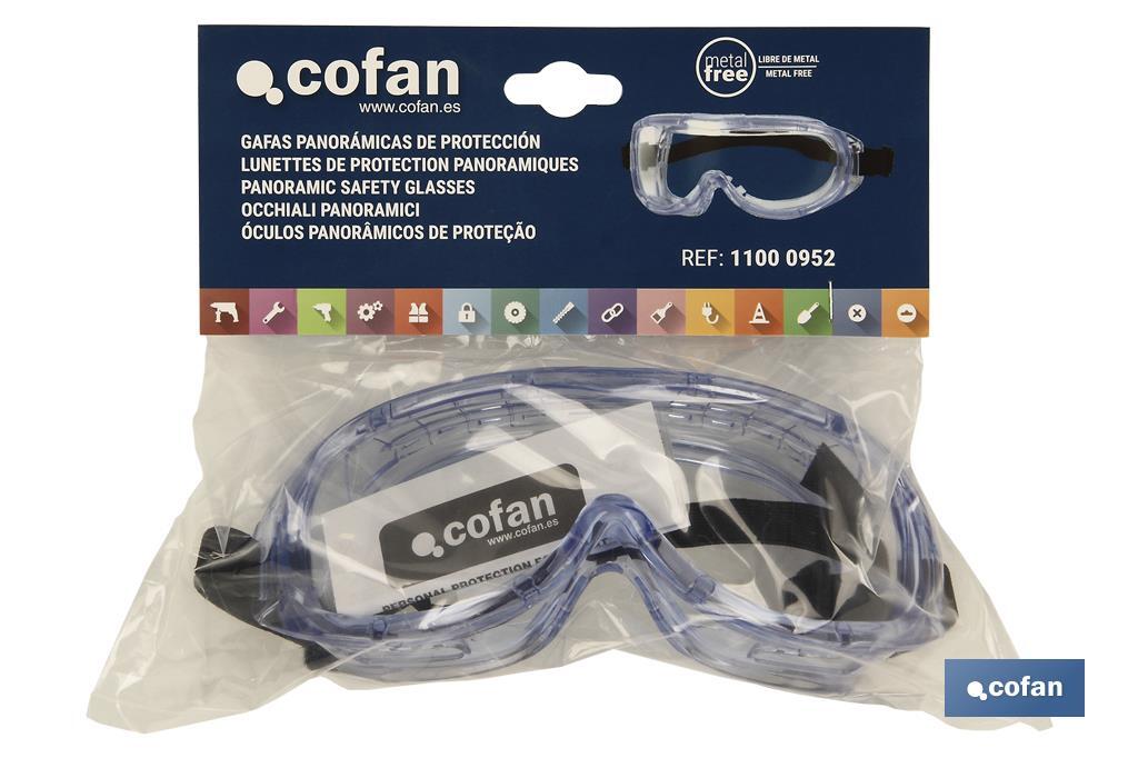 Panoramic Safety Goggles - Cofan