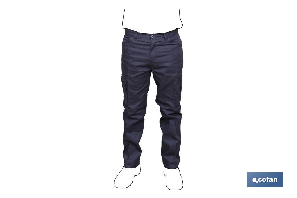 Pantaloni da lavoro | Modello Servet | Vari colori | Composizione: 65% poliestere e 35% cotone - Cofan