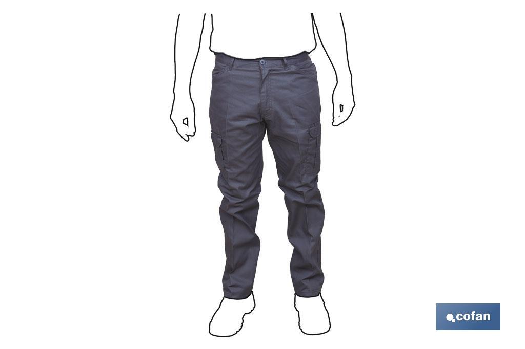 Calça de trabalho | Modelo Servet | Varias Cores | Material 65% Poliéster e 35% Algodão - Cofan