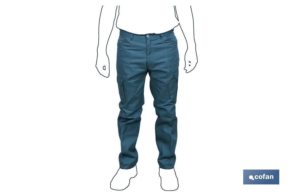 Work Trousers | Servet Model | Different Colours | 65% Polyester & 35% Cotton Materials - Cofan