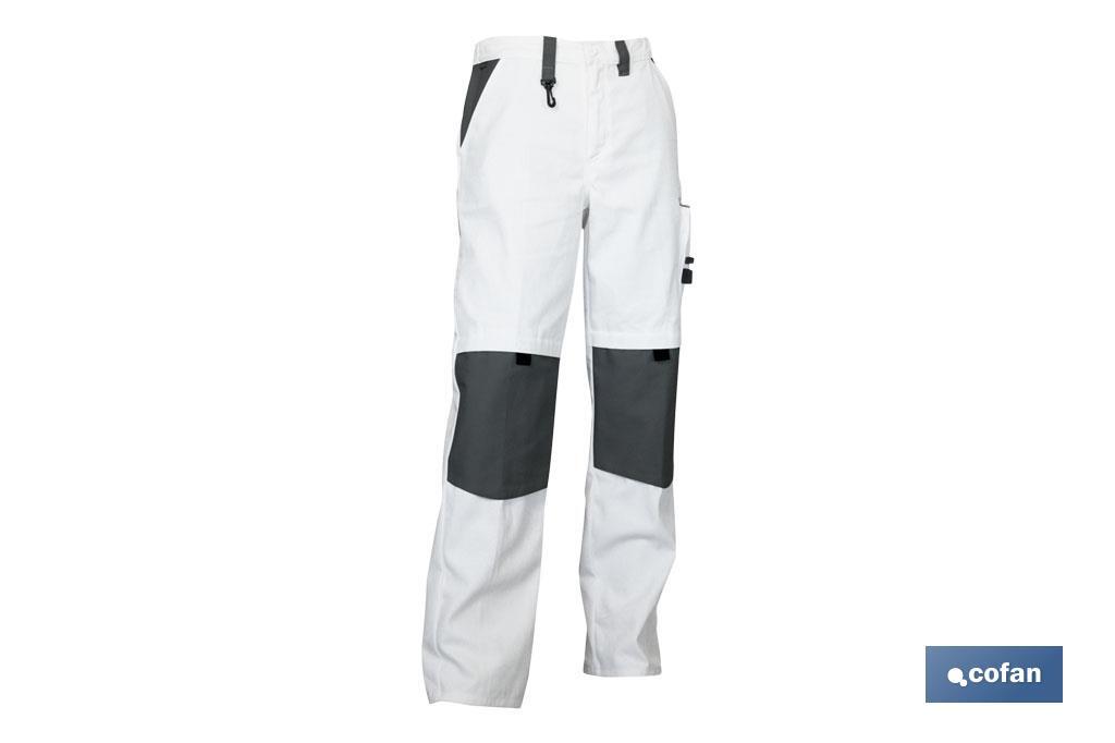 Pantaloni da lavoro | Modello Lenoir | Vari colori | Composizione: 60% cotone e 40% poliestere - Cofan