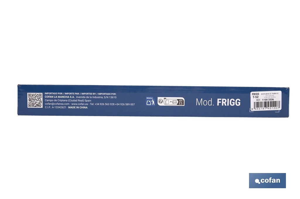 Bermudas de trabajo modelo Frigg en gris y negro | Elásticas, ligeras con múltiples bolsillos y protección lumbar| Materiales: 65 % poliéster y 32 % algodón | Disponibles en amplio rango de tallas - Cofan