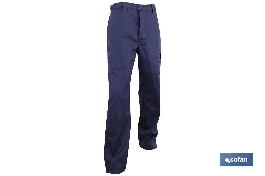 Pantalón de Trabajo | Multirriesgo | Color Azul Oscuro | Modelo Sílice - Cofan