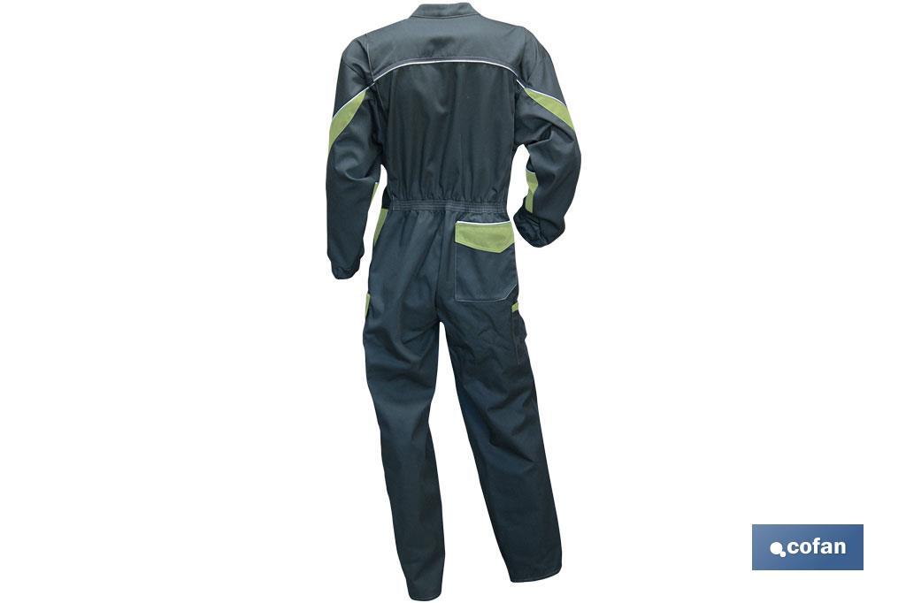 Grey Coverall | Orge Model | Women | With two zip fasteners - Cofan