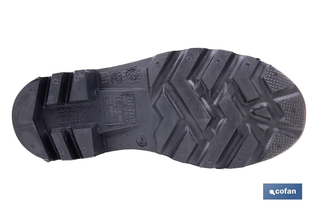 Bota de Água | Segurança S5 | Cor Amarelo| Fabricada em PVC | Biqueira e Palmilha de Aço - Cofan