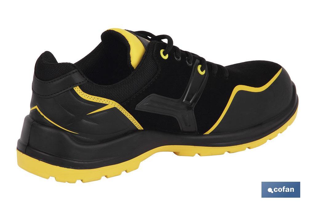 Safety Trainers | Security S3-SRC | Montiel Model | Black | Non-Slip Sole - Cofan