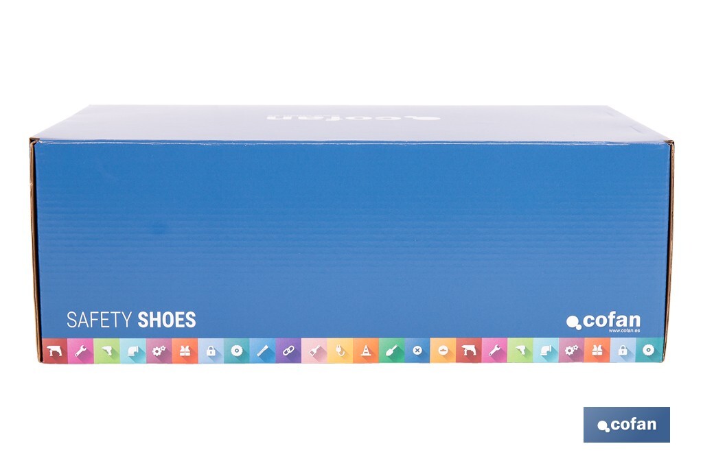 Zapato deportivo S3S SR FO Modelo Alarcón | Con puntera y plantilla Antiperforación | Disponible desde la talla 35 hasta la 49 - Cofan